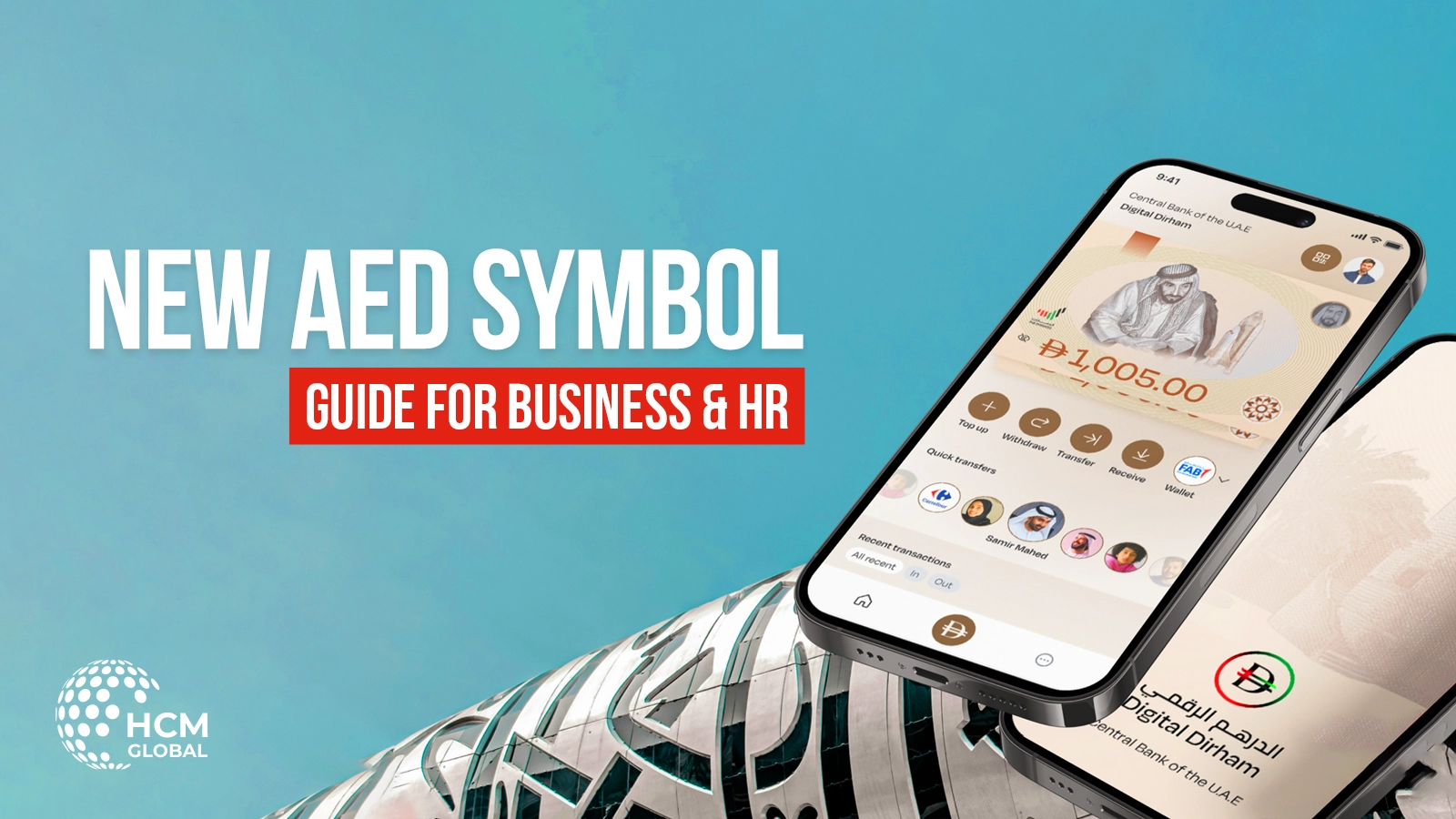 The New UAE Dirham Symbol: What Businesses and HR Teams Need to Know