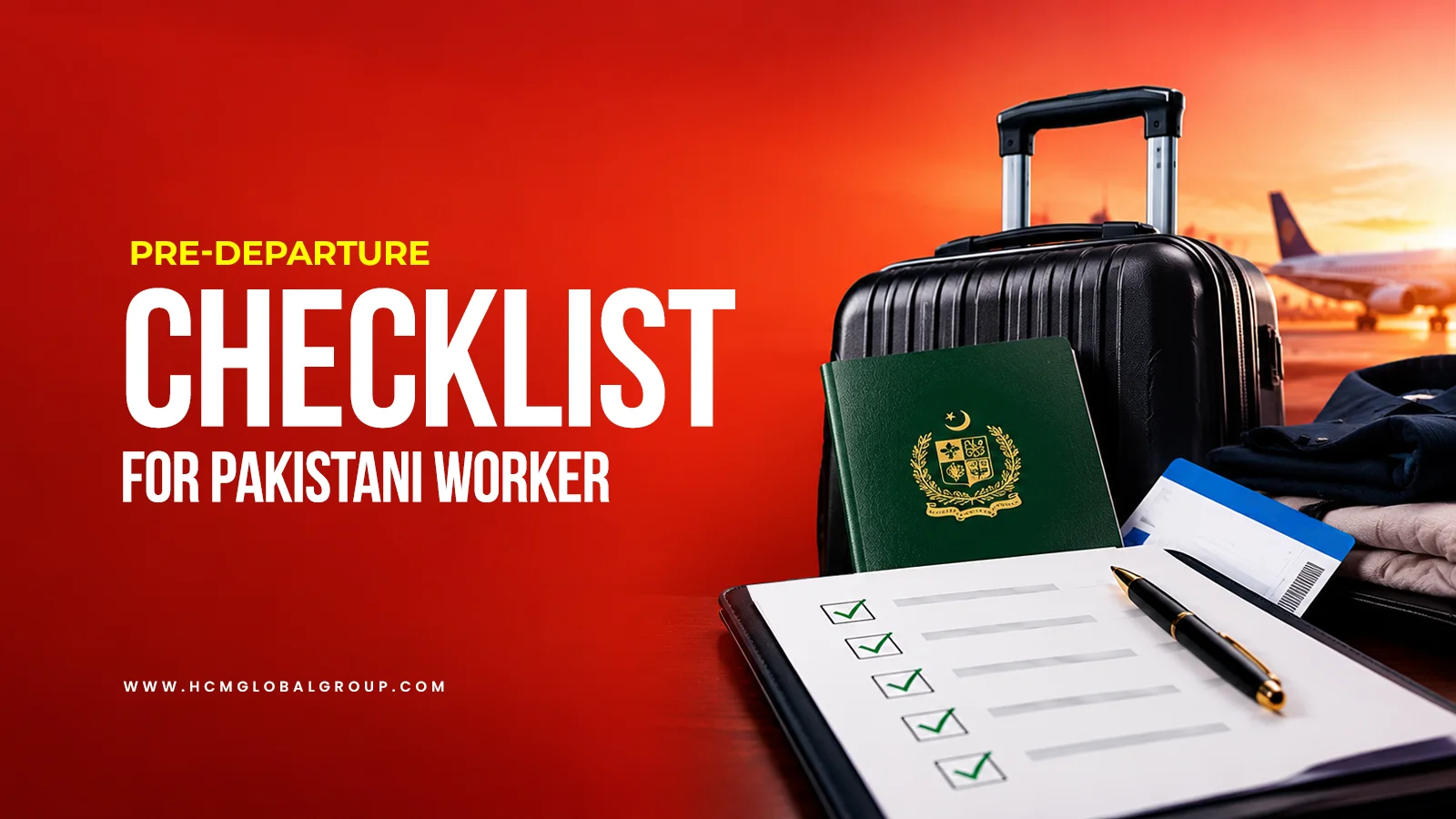 Pakistani Worker Pre-Departure Checklist 2026: Full Guide