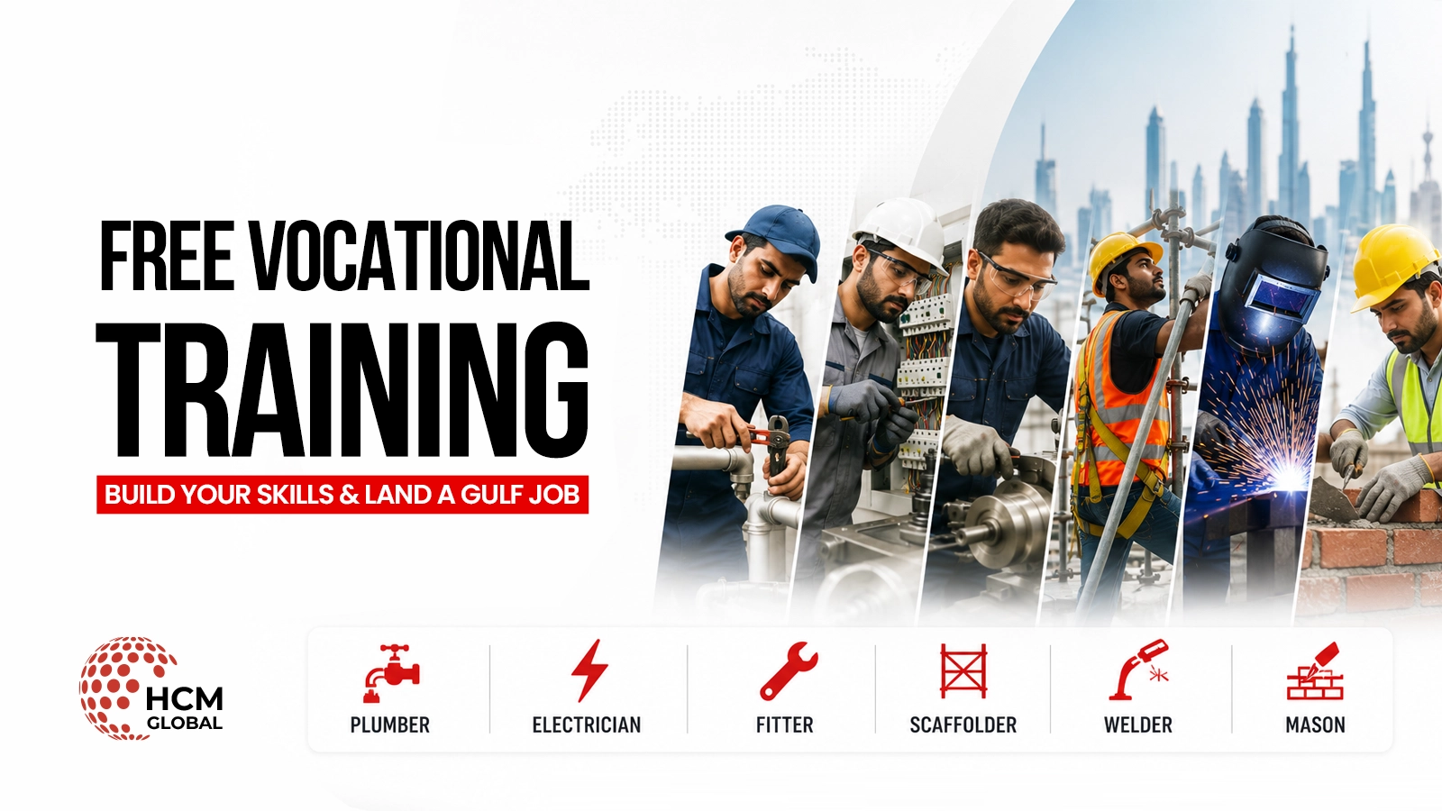 Free Vocational Training in Pakistan: Build Your Skills and Land a Gulf Job