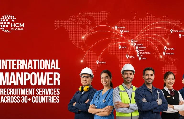 International Manpower Recruitment Services Across 30+ Countries