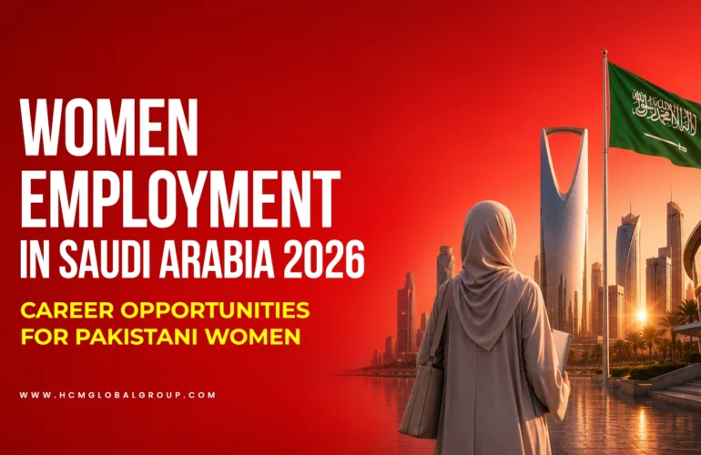 Women Employment in Saudi Arabia 2026 - Career Opportunities for Pakistani Women