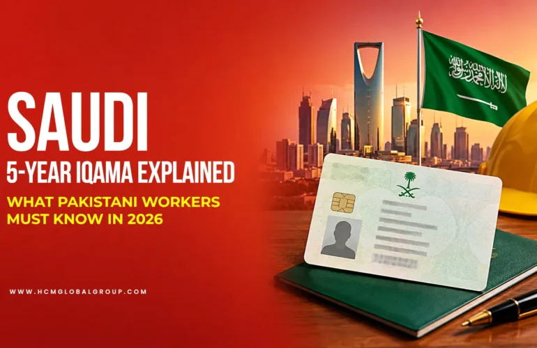 The Saudi 5-Year Iqama Explained: What Pakistani Workers Must Know in 2026